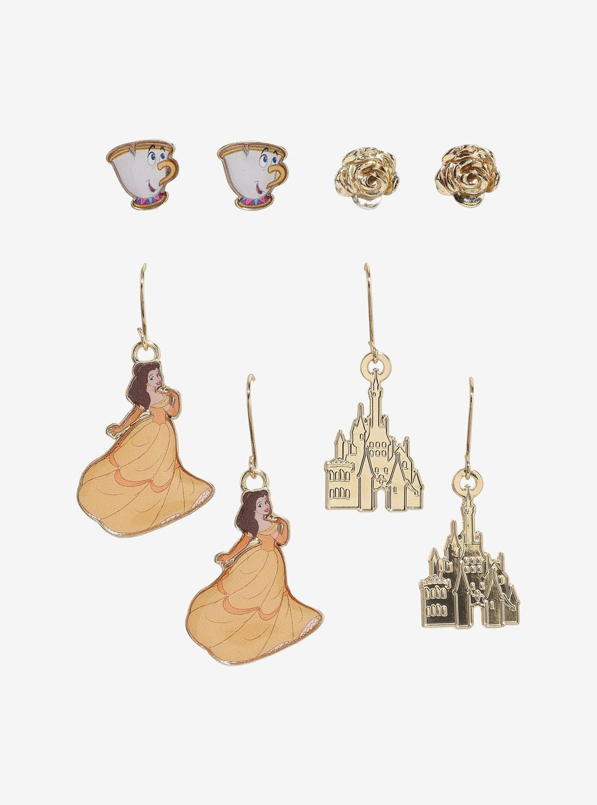 Set de aros Disney Beauty and the Beast