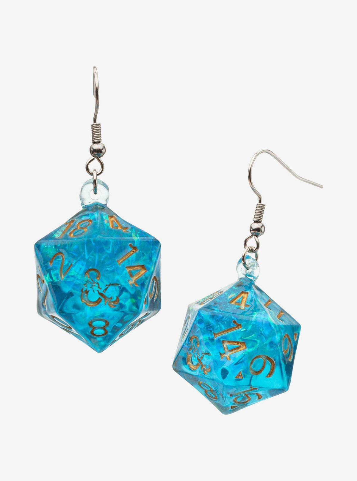 Aros colgantes Dungeons & Dragons con dados D20