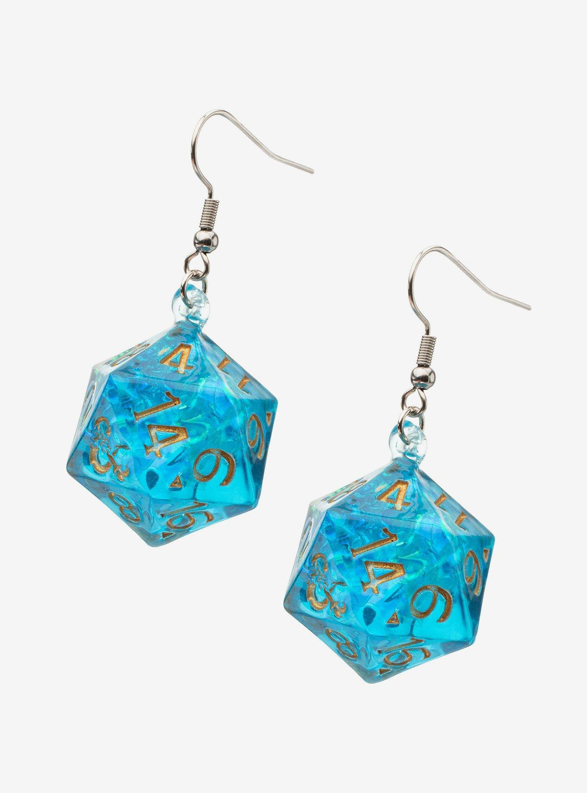 Aros colgantes Dungeons & Dragons con dados D20