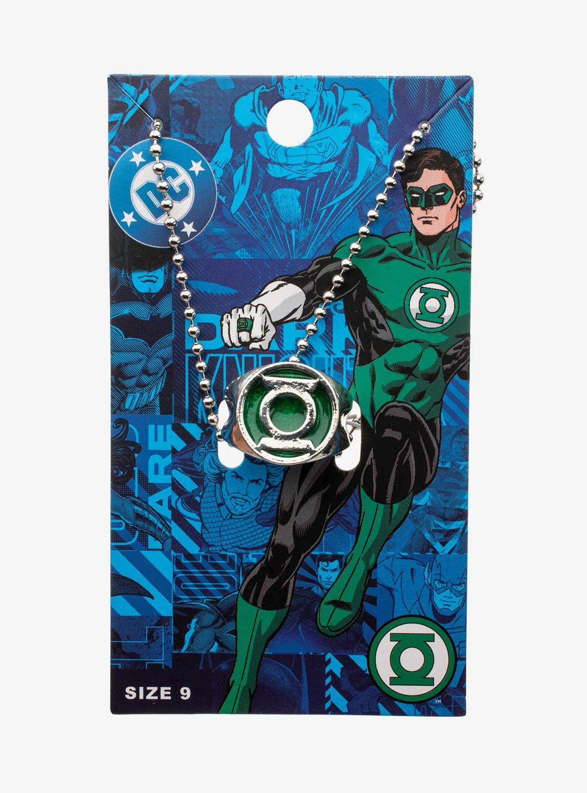 Collar con logo de Green Lantern