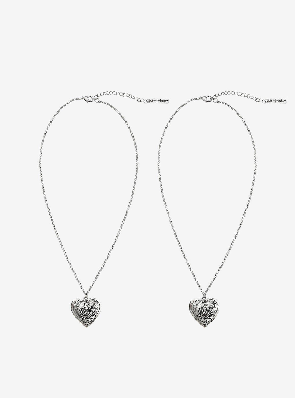 Set de collares de medallón Alice y Jasper