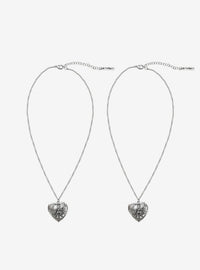 Set de collares de medallón Alice y Jasper