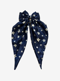 Lazo grande para el pelo de Coraline con estrellas