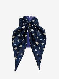 Lazo grande para el pelo de Coraline con estrellas