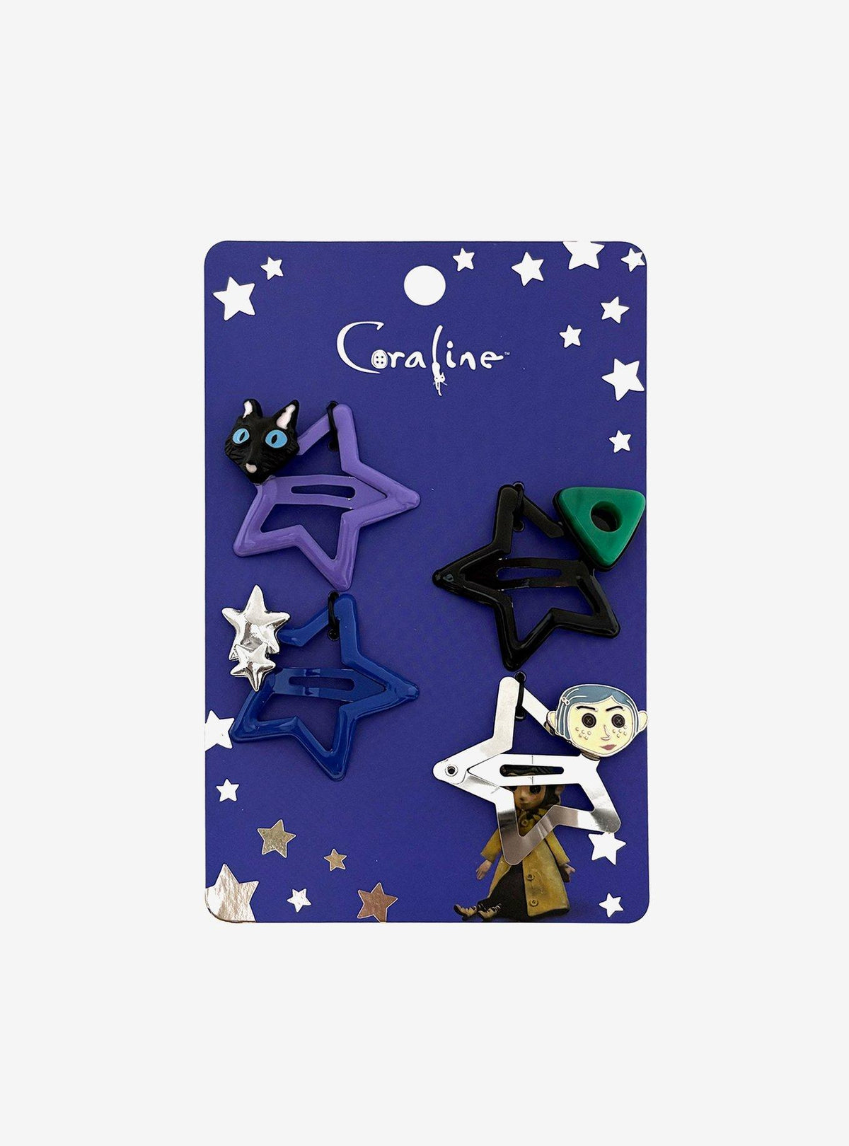 Set de pinches para el pelo de Coraline
