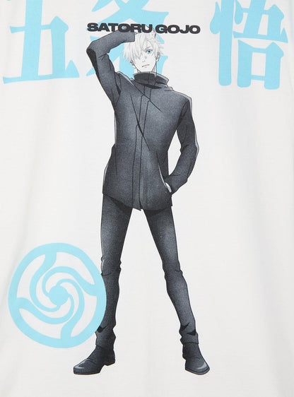 Polera Jujutsu Kaisen de Satoru Gojo
