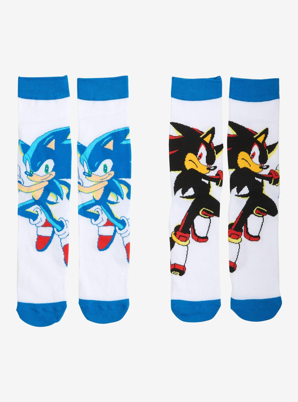 Calcetines Sonic the Hedgehog y Shadow, 2 pares