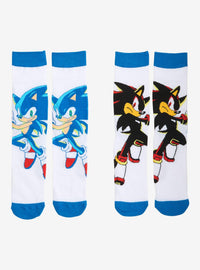 Calcetines Sonic the Hedgehog y Shadow, 2 pares