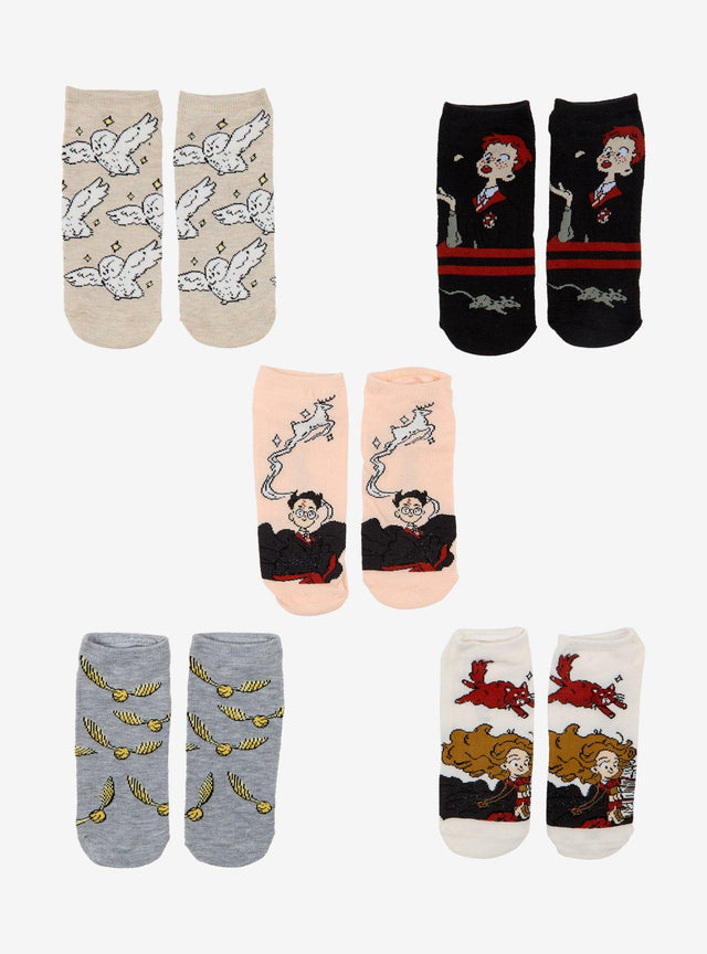 Calcetines invisibles Harry Potter, 5 pares
