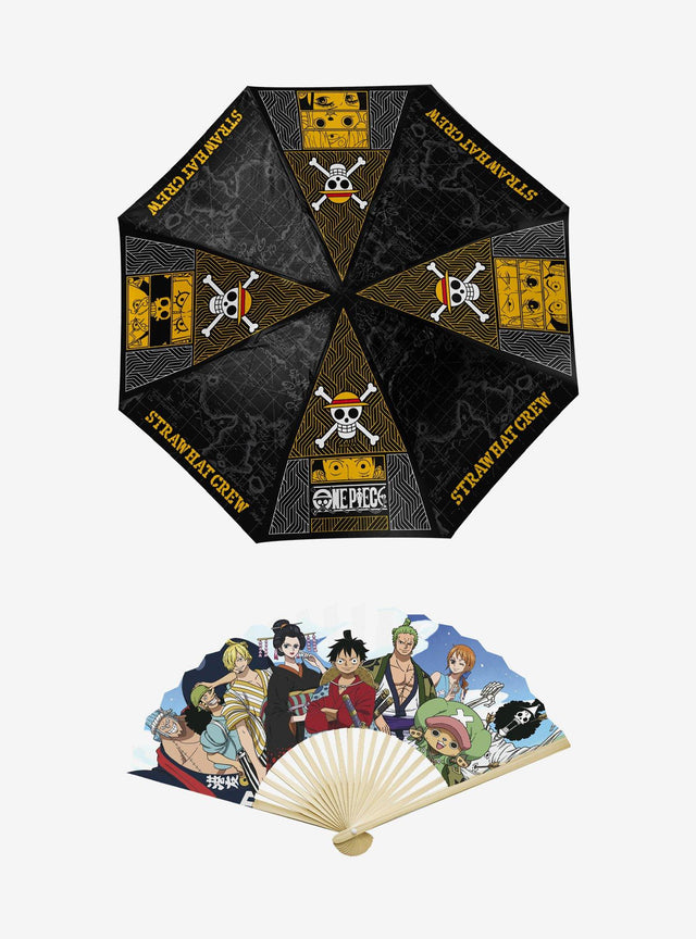 Abanico plegable y paraguas One Piece