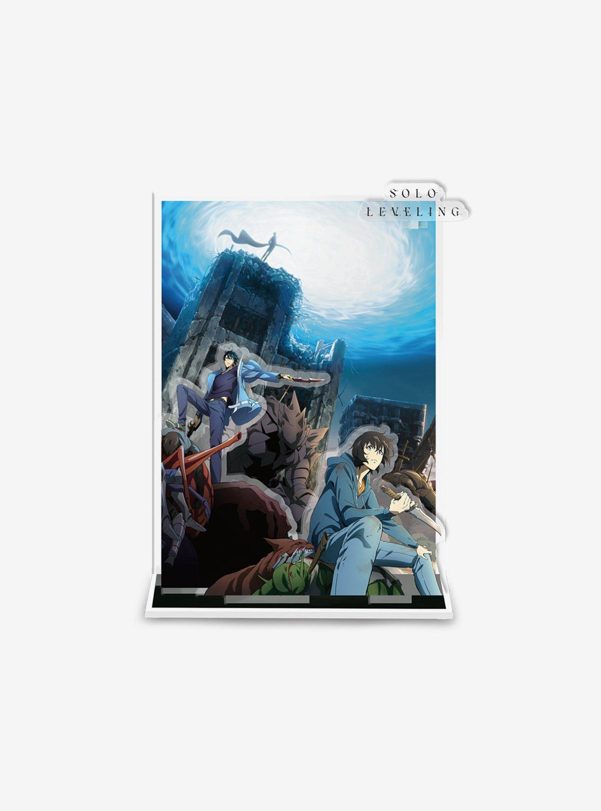 Vaso térmico y set acrílico Solo Leveling