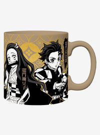 Set de llavero, taza y posavasos Demon Slayer