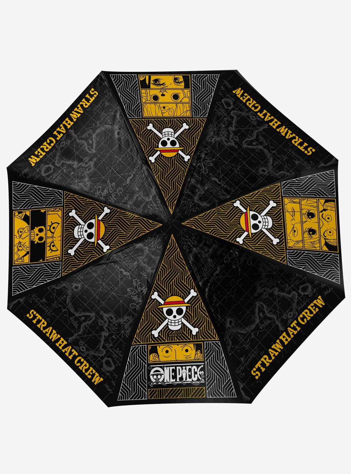 Abanico plegable y paraguas One Piece
