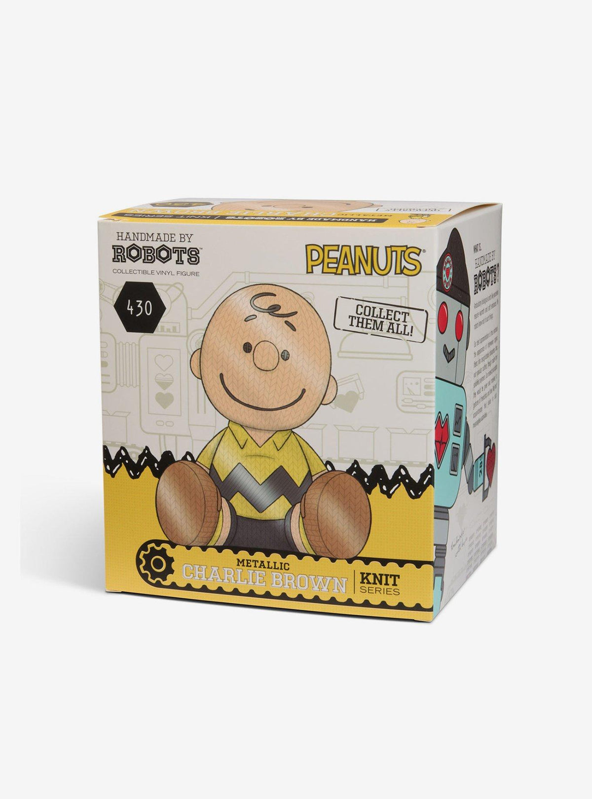 Figura metálica de vinilo de Charlie Brown