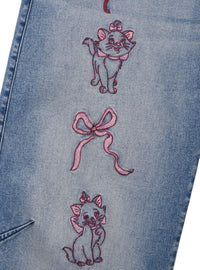 Jeans barrel de mujer Disney The Aristocats con Marie