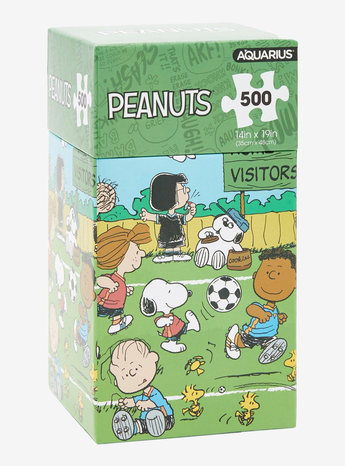 Puzzle de fútbol Peanuts de 500 piezas