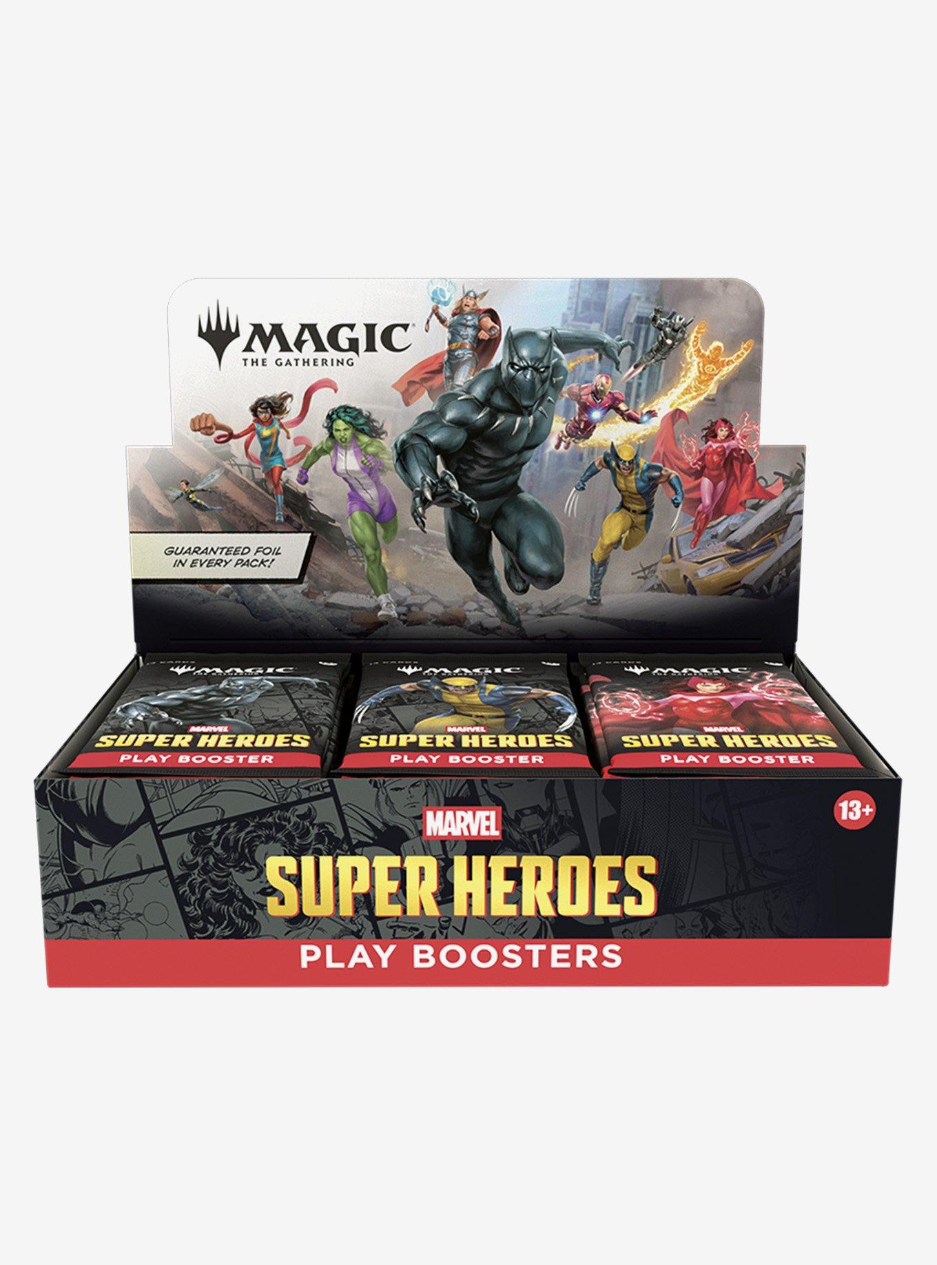 Caja de Play Boosters Magic: The Gathering | Marvel Super Heroes