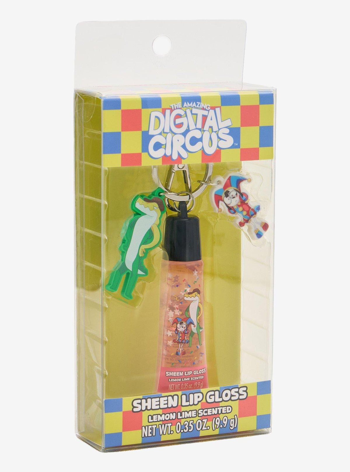Llavero con brillo labial de The Amazing Digital Circus