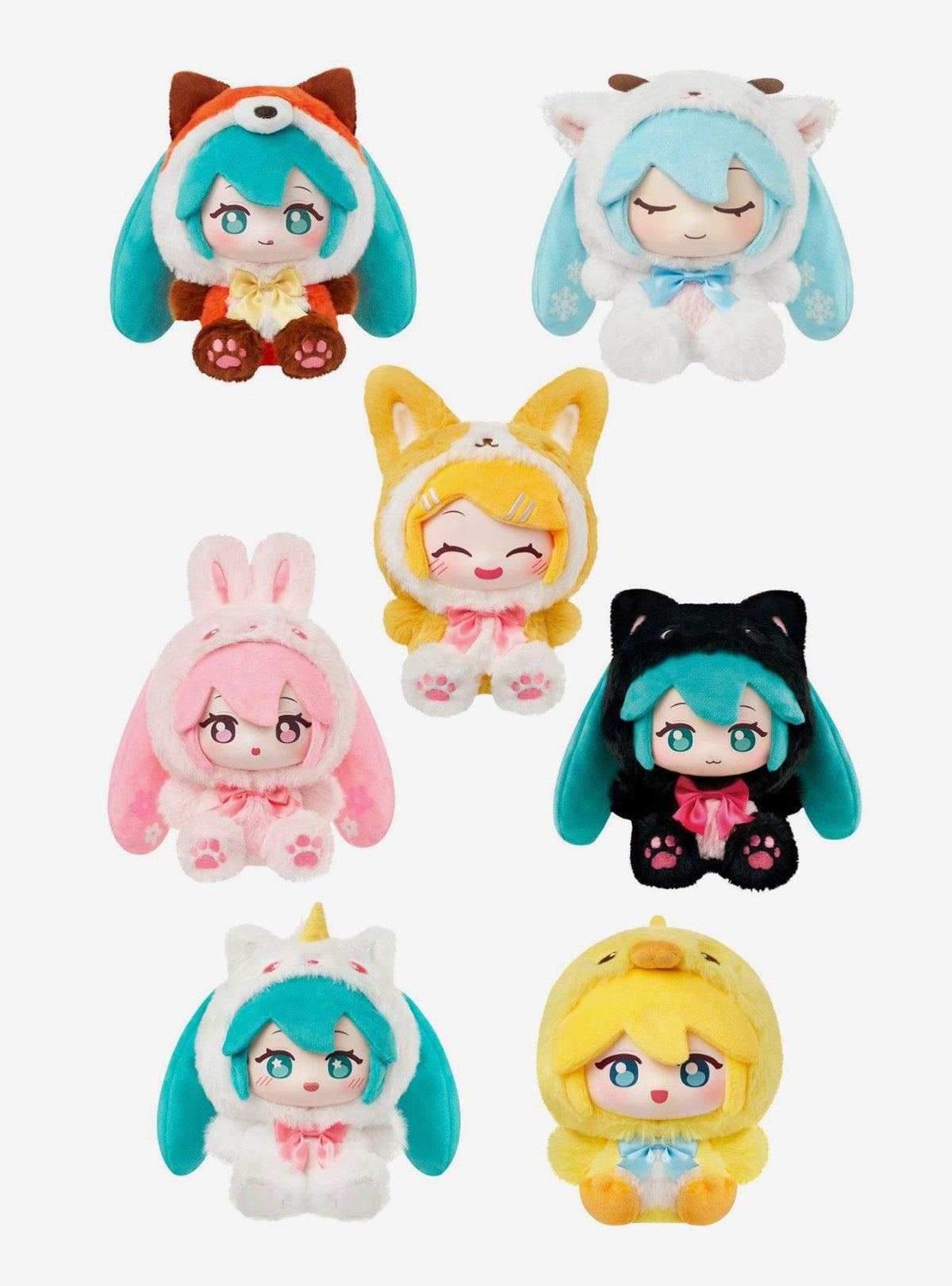 Blind box de peluche Vocaloid Hatsune Miku Bosque