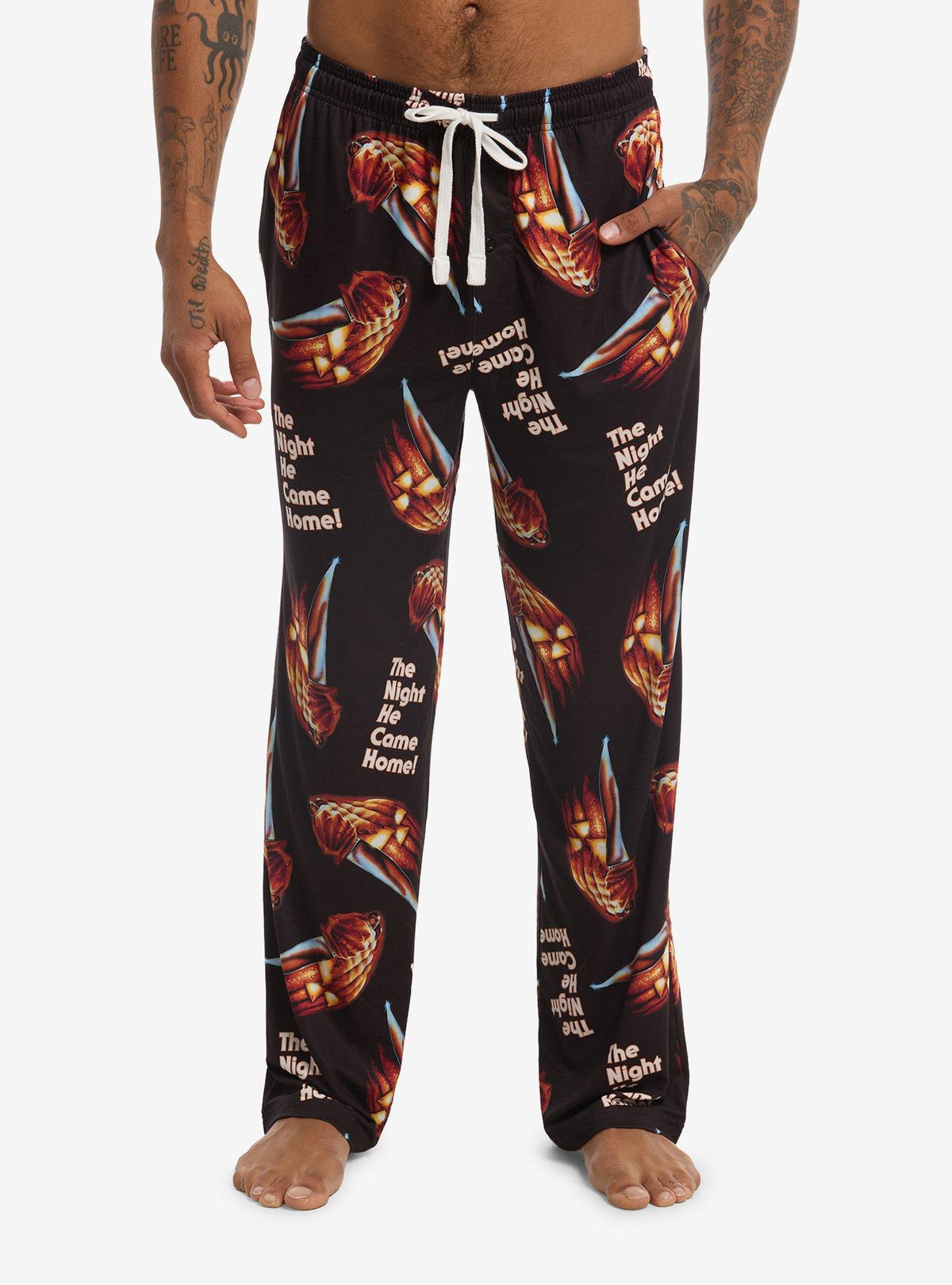 Pantalón de pijama Halloween con calabaza