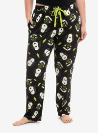 Pantalón de pijama Snoopy esqueleto, talla grande