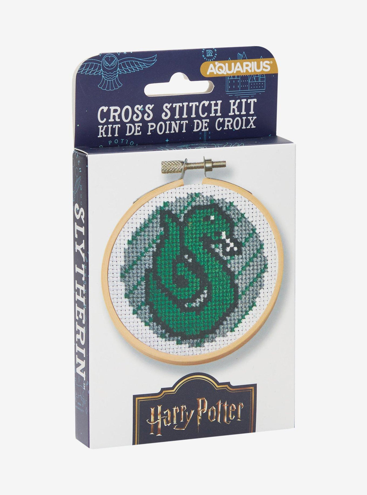 Kit de punto de cruz Slytherin | Harry Potter
