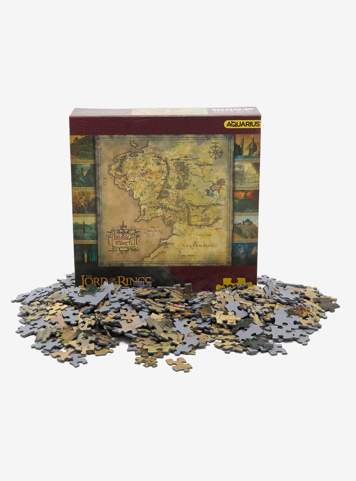 Puzzle Mapa de la Tierra Media