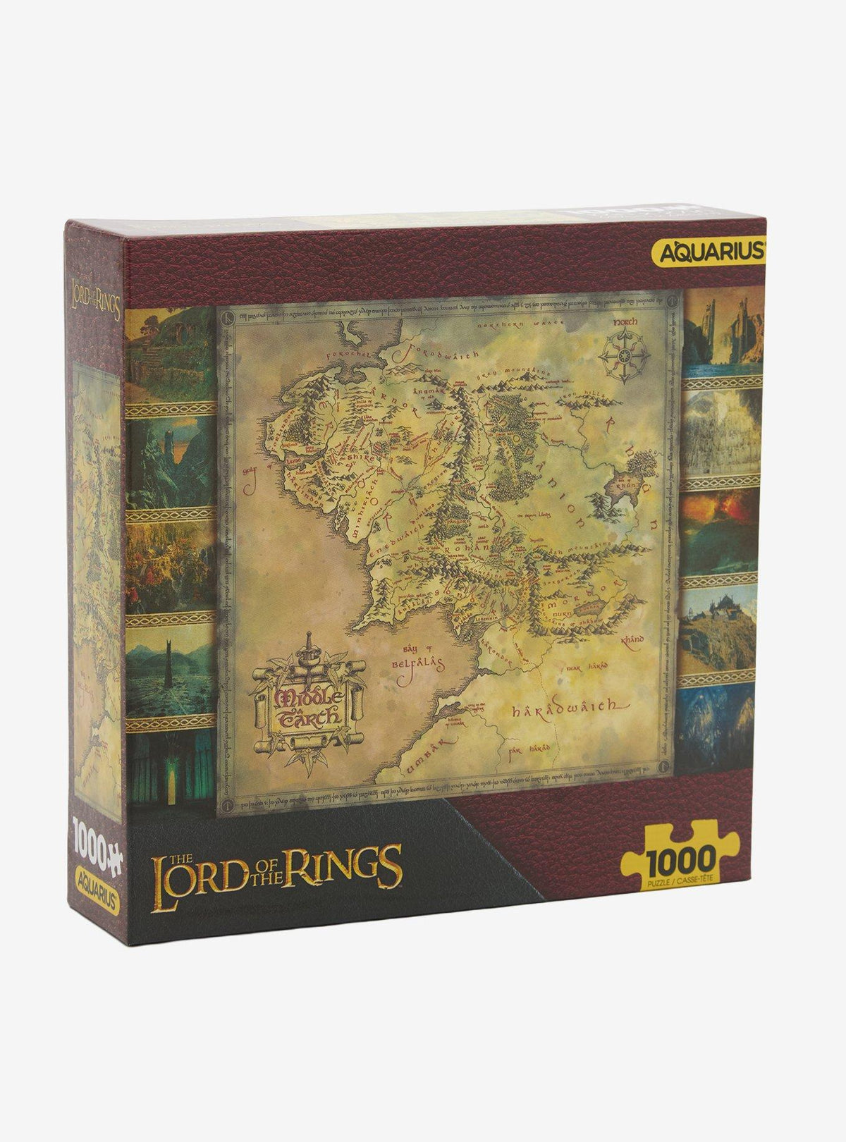 Puzzle Mapa de la Tierra Media