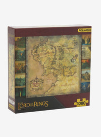 Puzzle Mapa de la Tierra Media