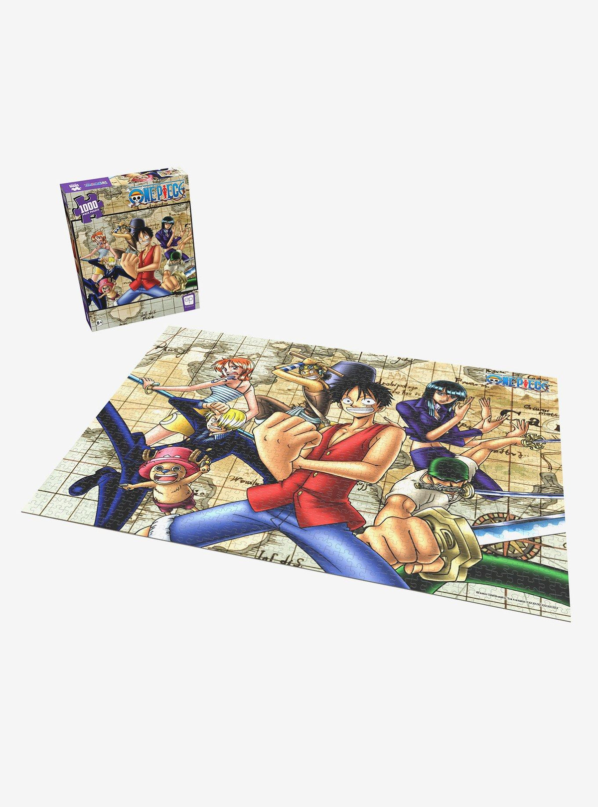 Puzzle mapa de One Piece de 1000 piezas