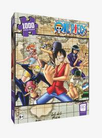Puzzle mapa de One Piece de 1000 piezas