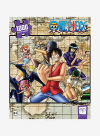 Puzzle mapa de One Piece de 1000 piezas