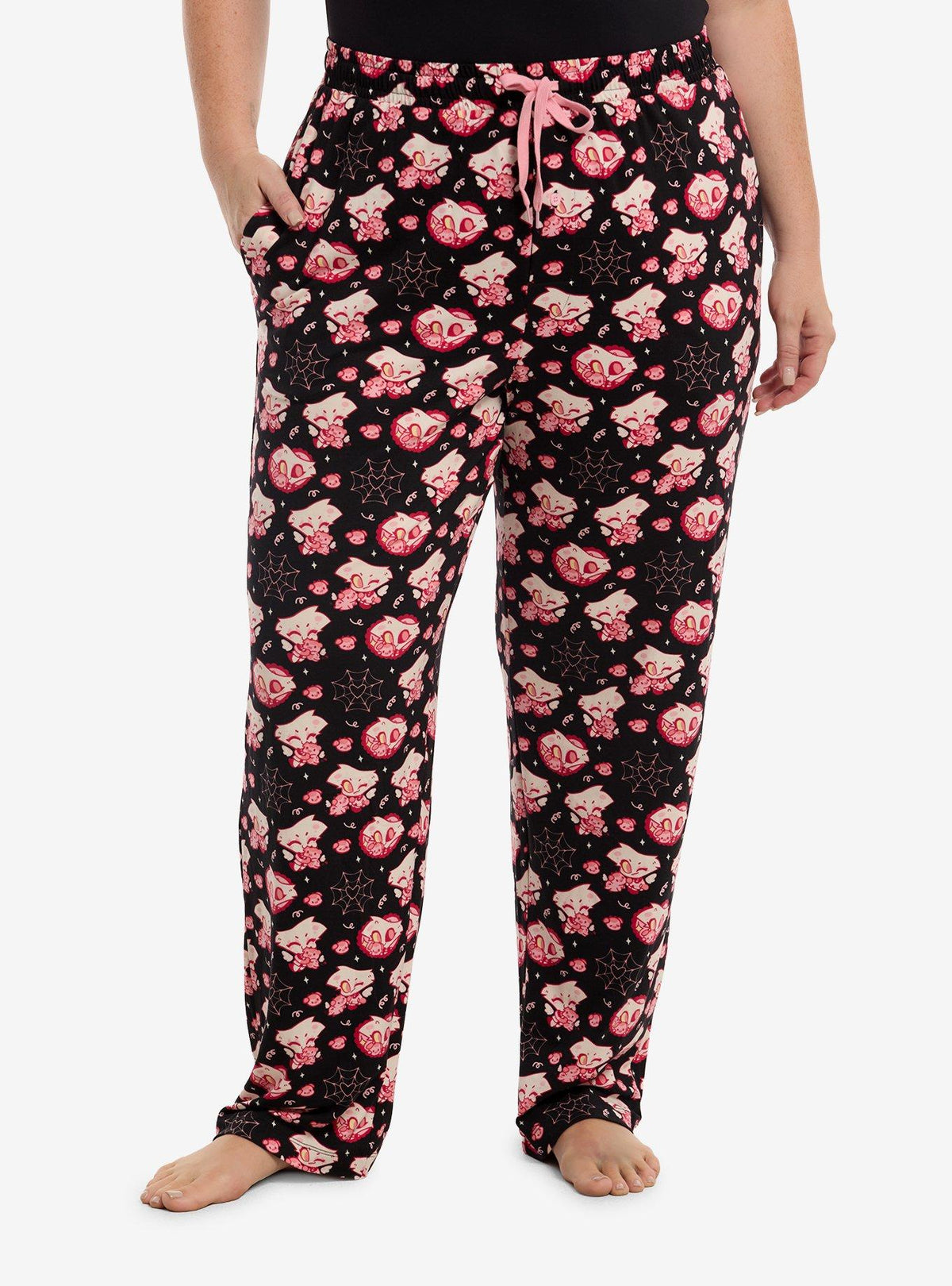 Pantalón de pijama Hazbin Hotel Angel Dust talla grande