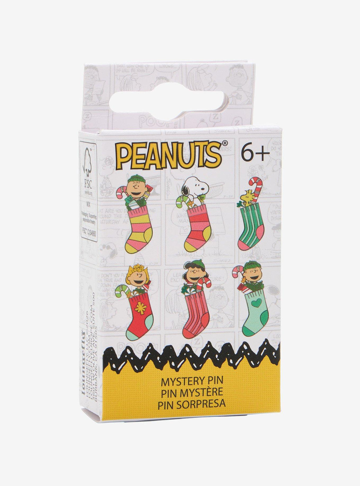 Pin esmaltado sorpresa Peanuts