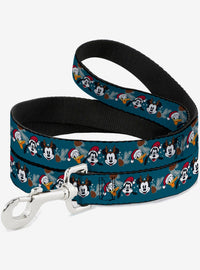 Correa navideña para perro Disney con Mickey, Donald y Goofy