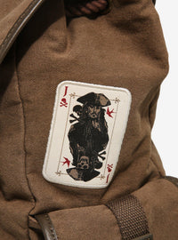 Mini mochila de lona de Piratas del Caribe: Jack Sparrow
