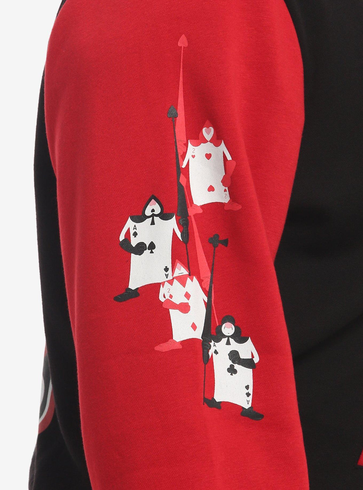 Chaqueta universitaria Alice in Wonderland para niñas plus size