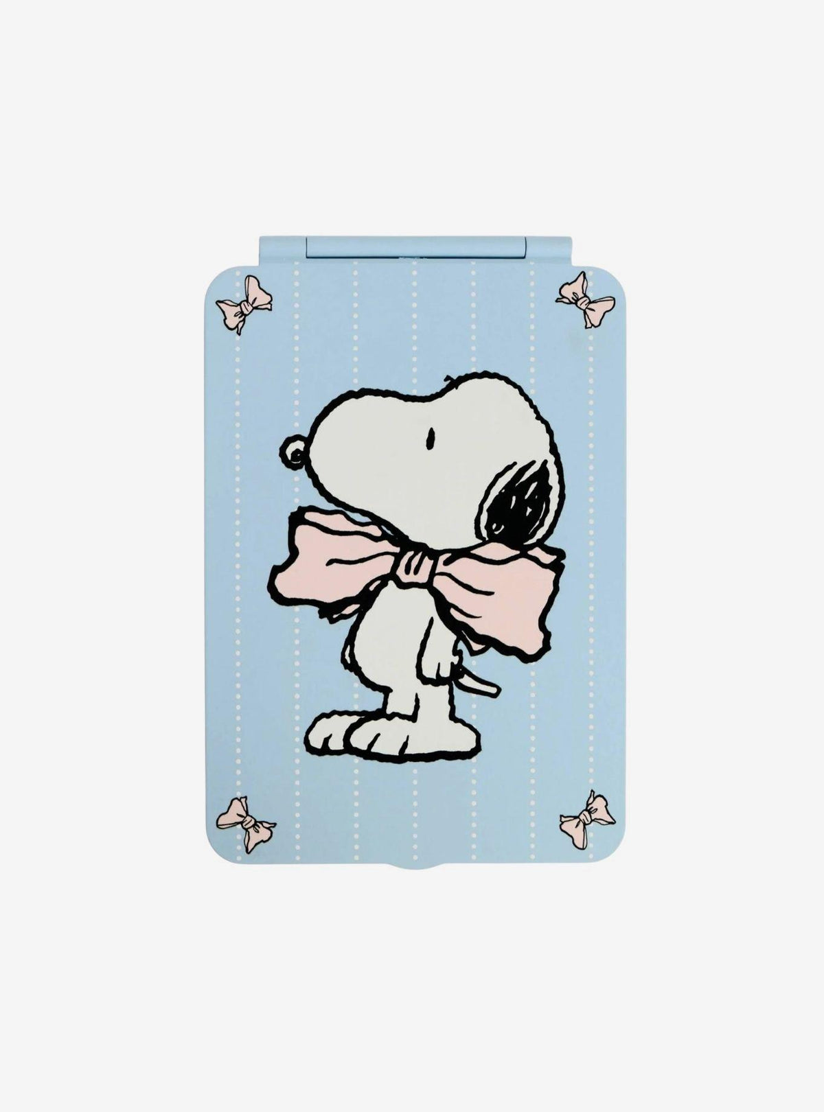 Espejo LED de maquillaje Snoopy con corbatín
