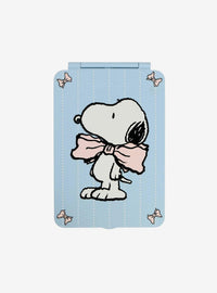 Espejo LED de maquillaje Snoopy con corbatín
