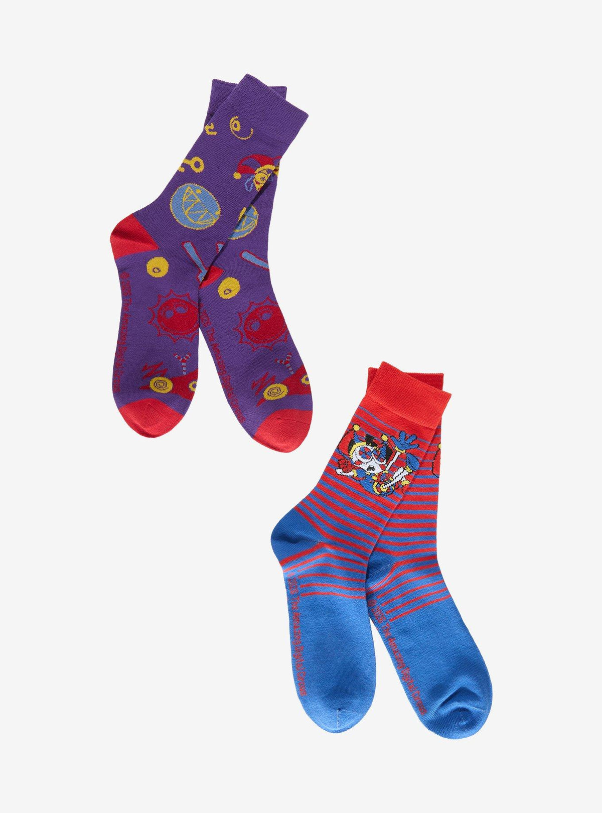 Set de 2 calcetines de caña corta de Pomni