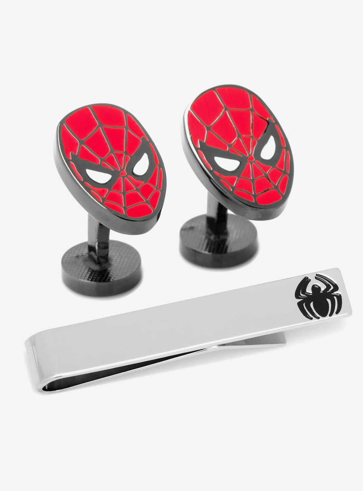 Set de regalo de colleras y pisacorbata de Spider-Man
