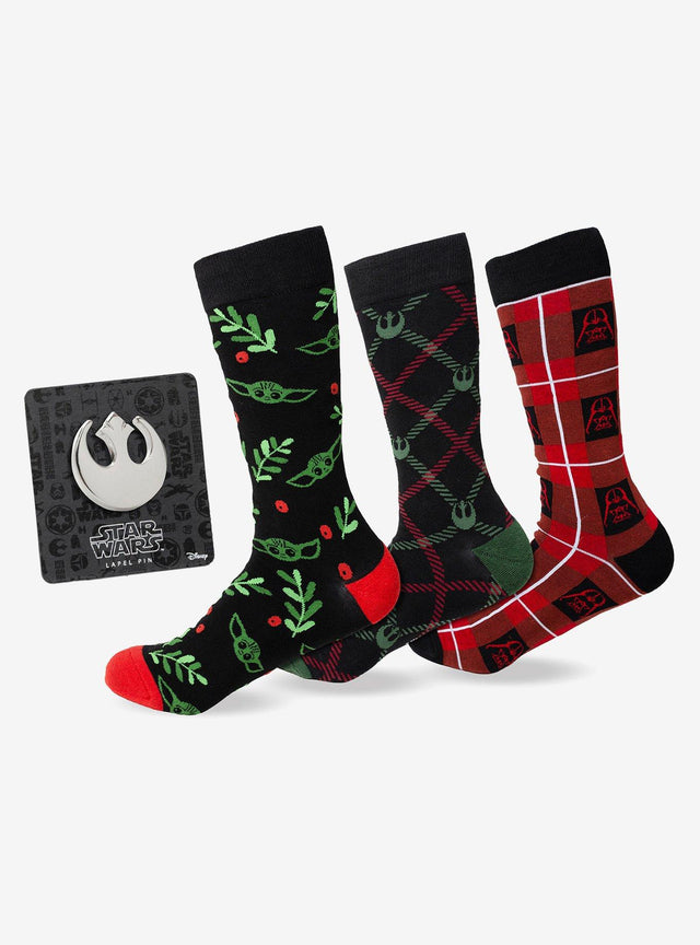 Set de regalo Star Wars: calcetines y pin