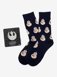 Set Star Wars: calcetines de BB-8 y pin de la Alianza Rebelde
