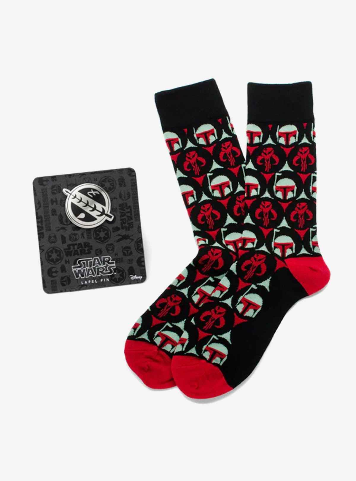 Set Star Wars de calcetines y pin de Boba Fett y Mythosaur