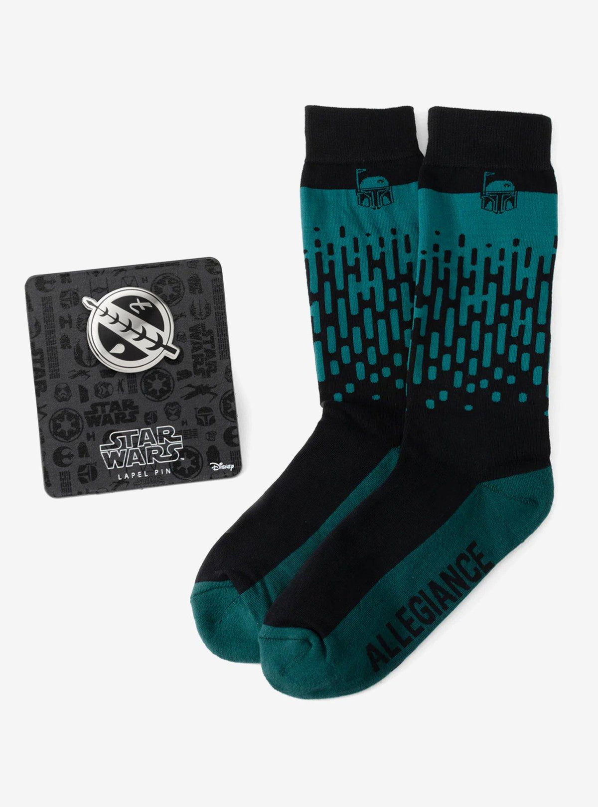 Set Star Wars de calcetines y pin de Boba Fett