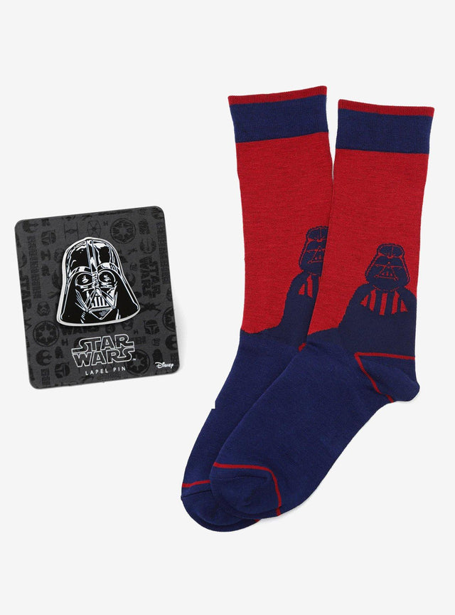Set de calcetines y pin de solapa Darth Vader
