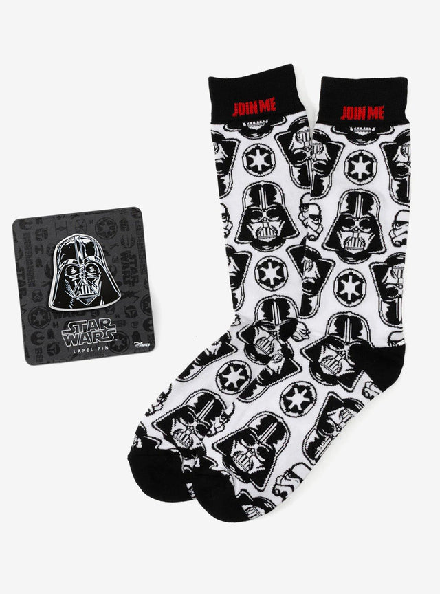 Set Star Wars de calcetines y pin de Darth Vader