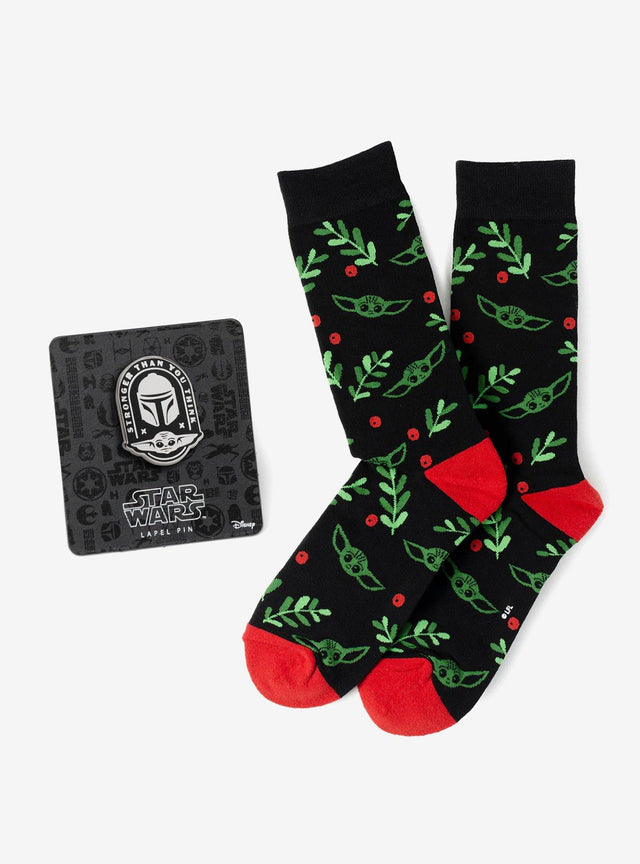 Set de calcetines y pin de Grogu de Star Wars