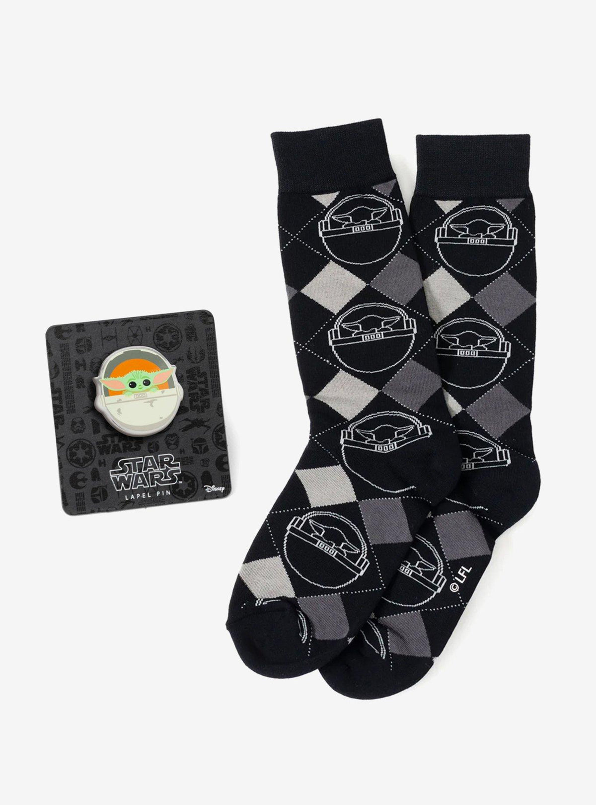 Set de calcetines y pin de Grogu - Star Wars