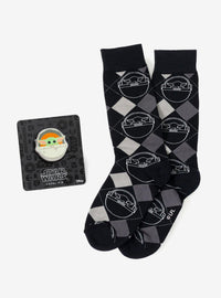 Set de calcetines y pin de Grogu - Star Wars